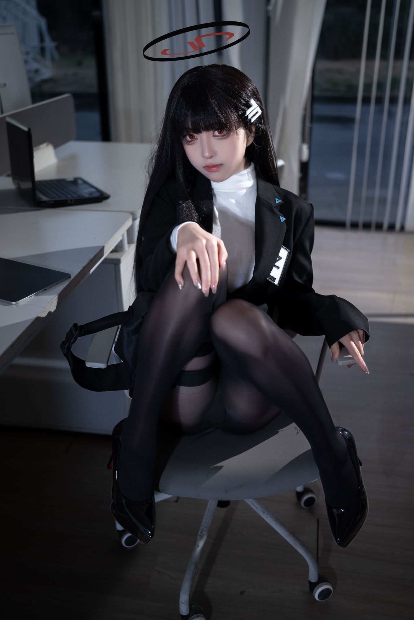 图片[4]-No.017 – 蔚蓝档案 调月莉音 [36P]-coswz-cos王者