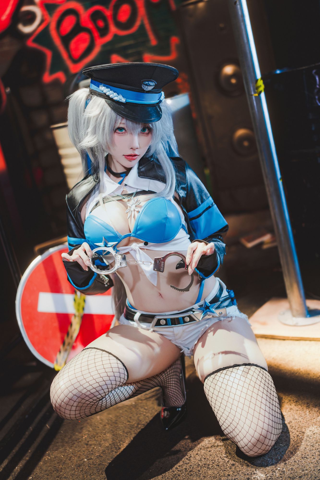 No.029 – 交错战线 刃齿女警 [22P]-coswz-cos王者