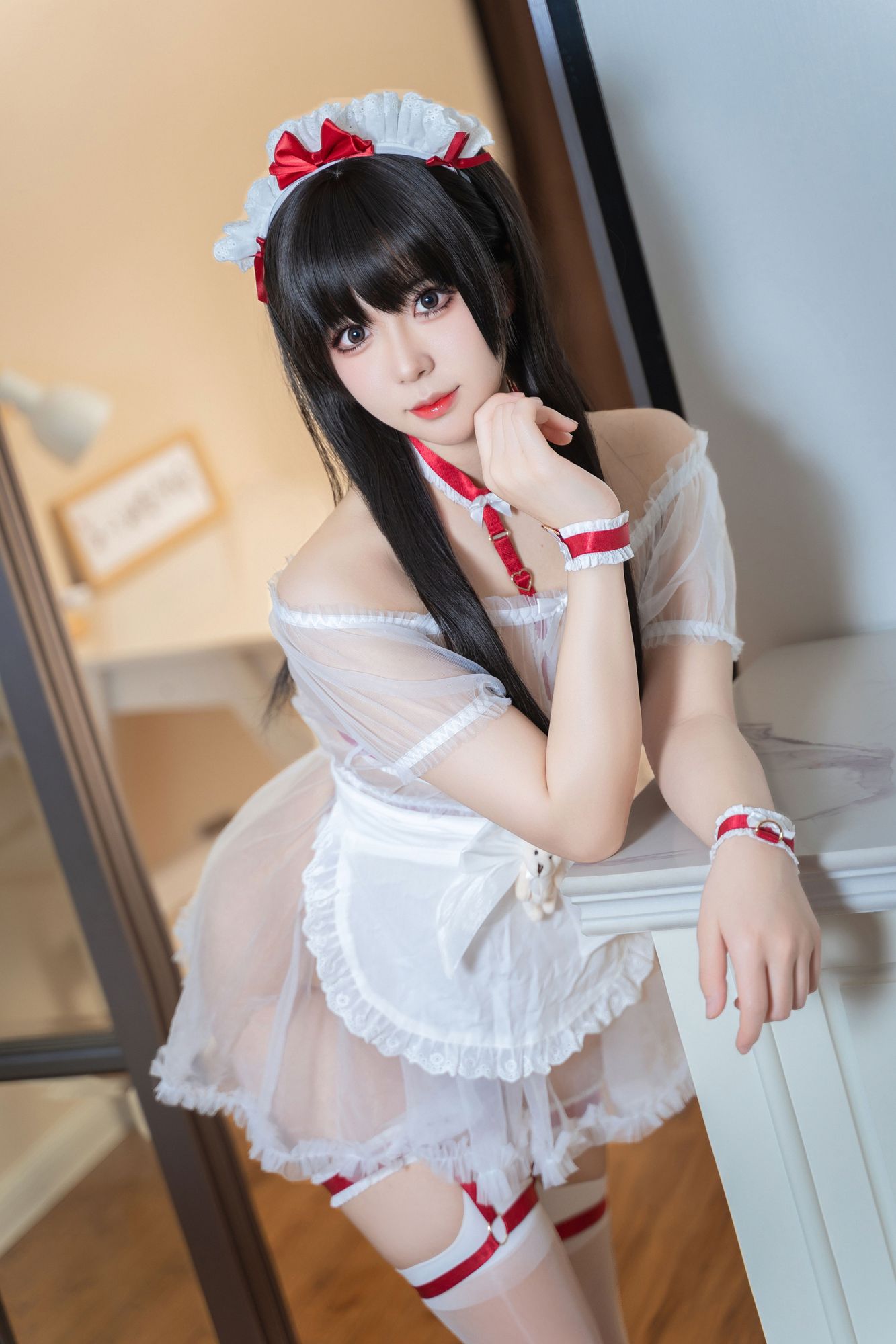 No.054 - 熊熊女仆 [50P]-coswz-cos王者