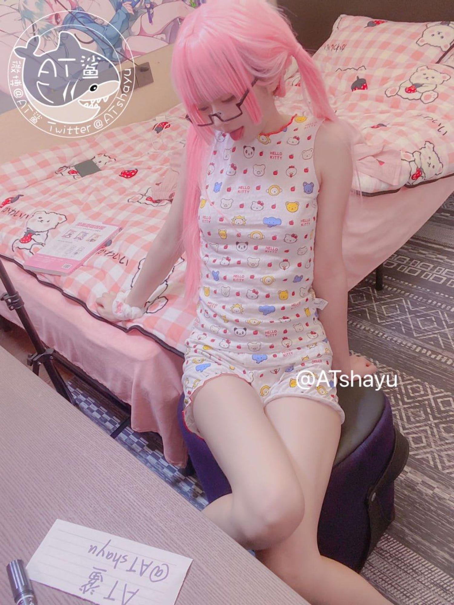 图片[25]-No.083 – 居家鲨鲨 [49P]-coswz-cos王者