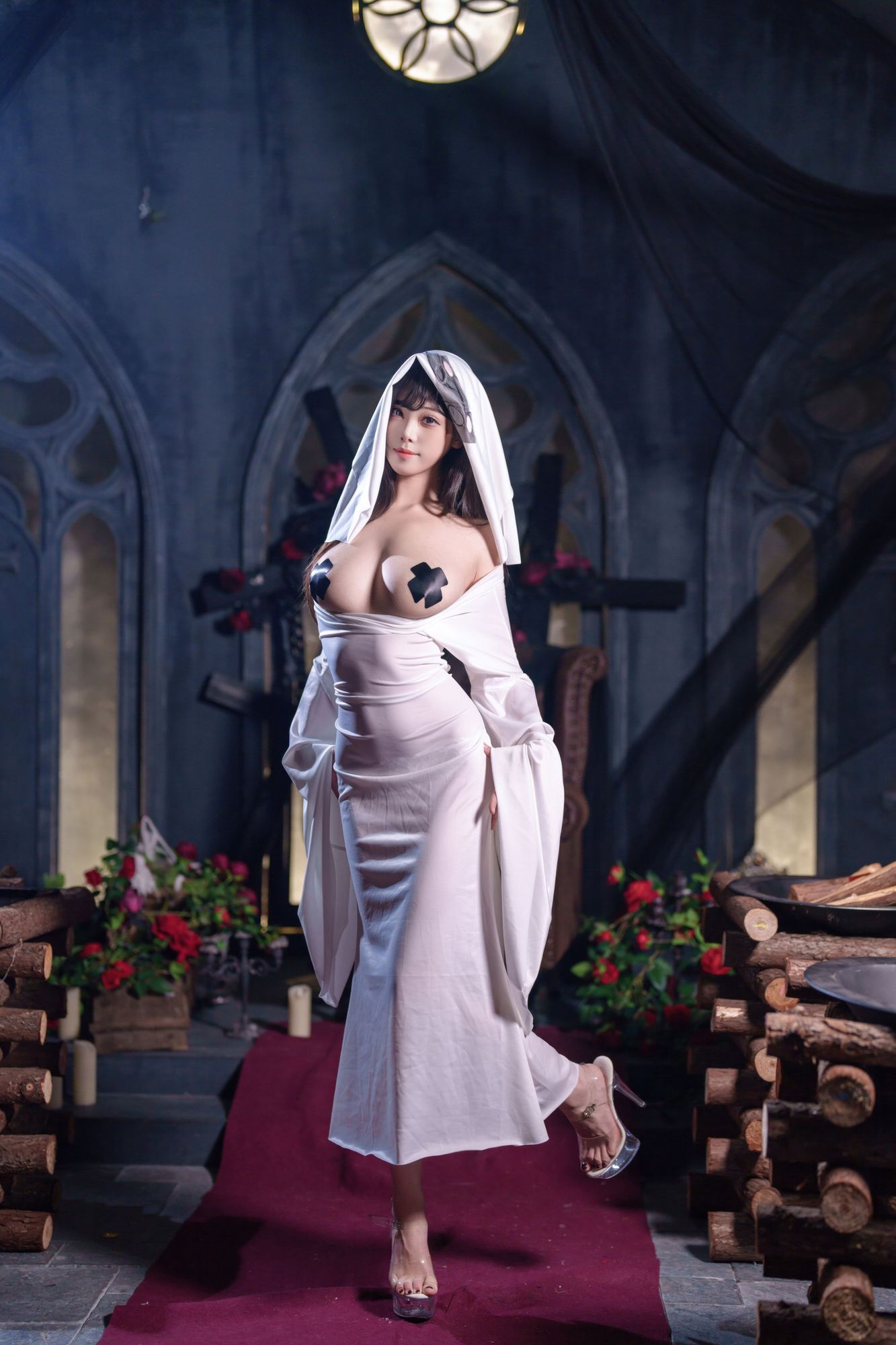 图片[4]-No.123 – 幽灵娘 [67P 3V]-coswz-cos王者