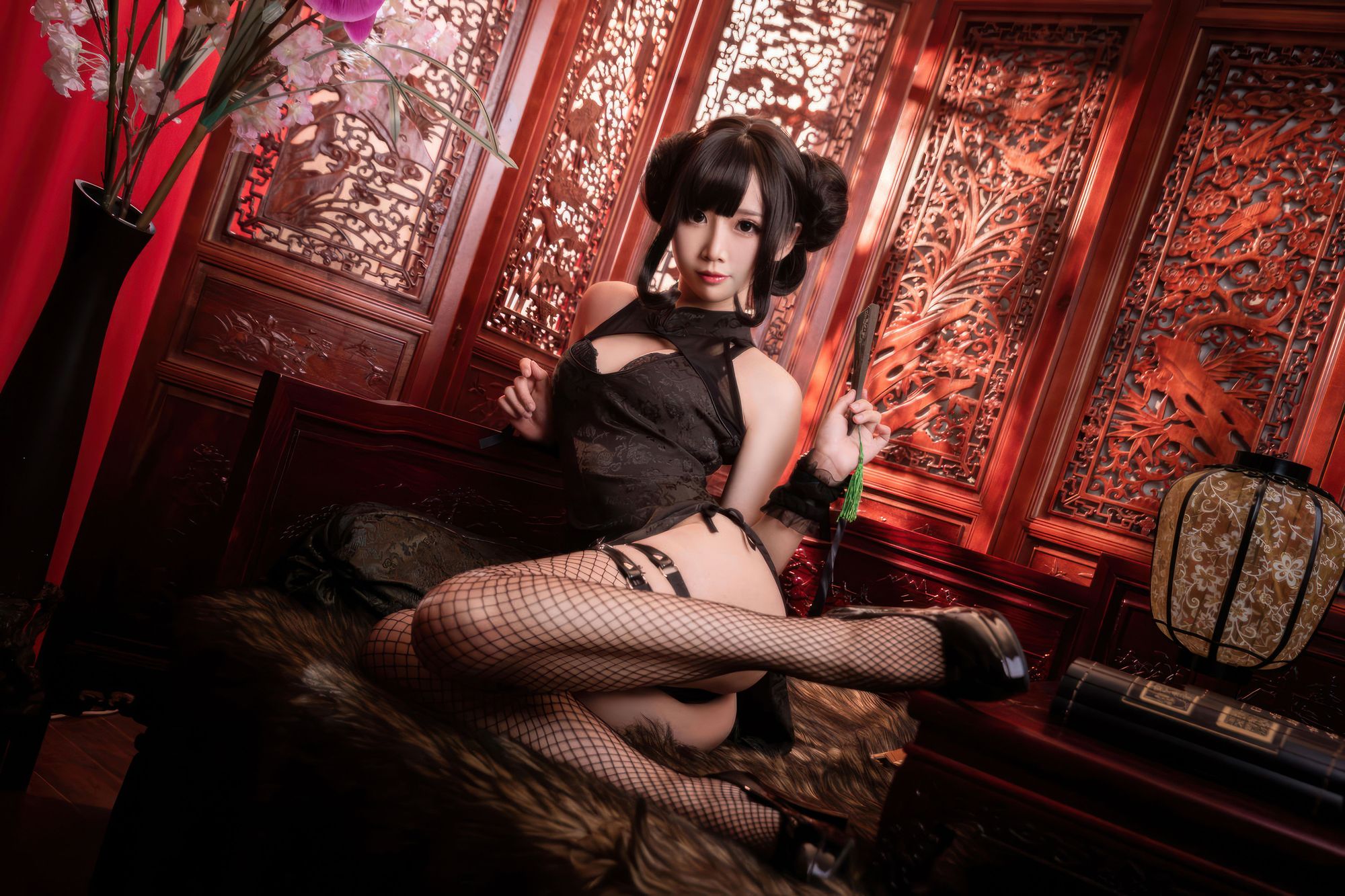 图片[33]-No.153 – 魔女旗袍 [33P]-coswz-cos王者