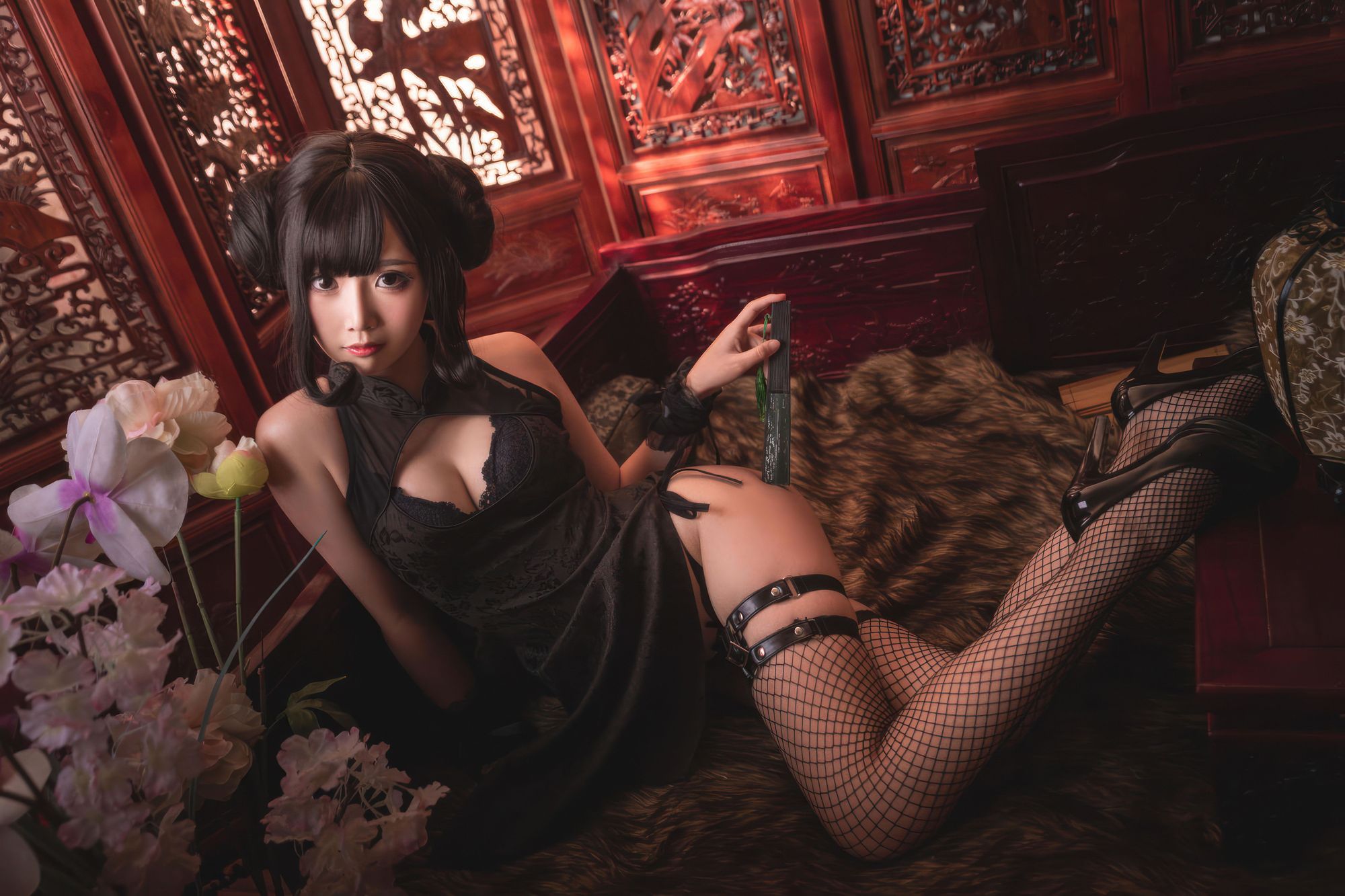 图片[25]-No.153 – 魔女旗袍 [33P]-coswz-cos王者