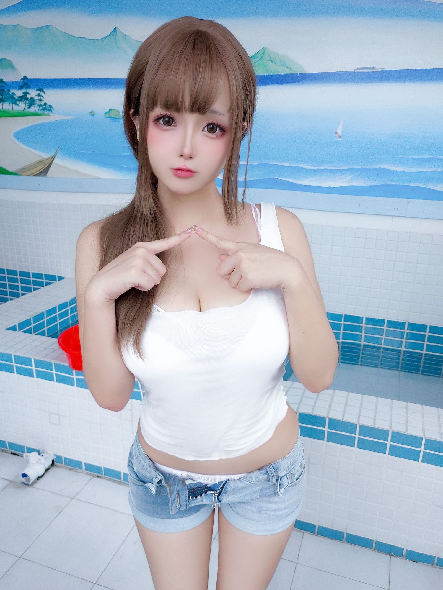 图片[3]-No.216 – 男浴室保洁员 [175P 5V]-coswz-cos王者