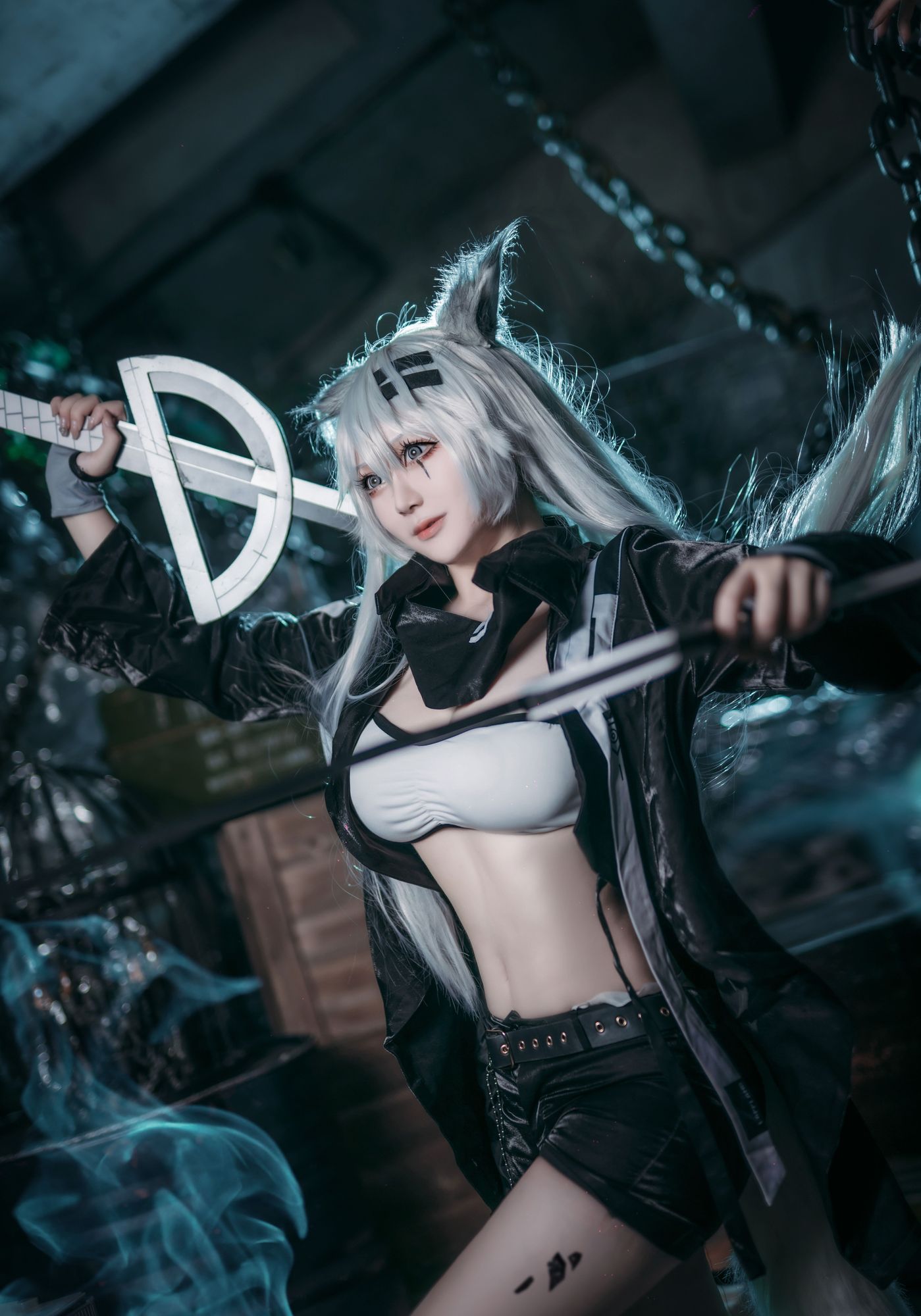 图片[2]-No.521 – 「Halo_酱」明日方舟 拉普兰德 [9P]-coswz-cos王者