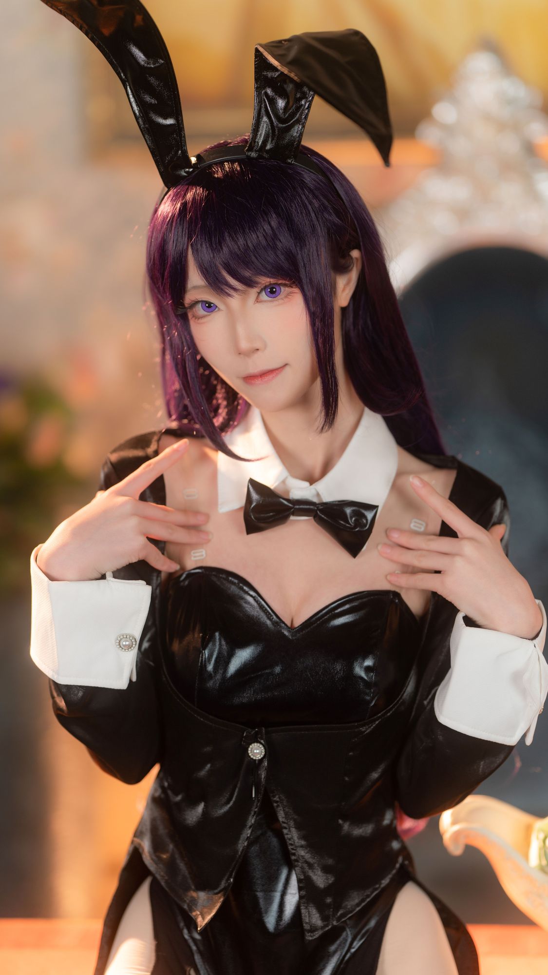 No.522 - 「坂坂白」喜多川兔女郎 [11P]-coswz-cos王者