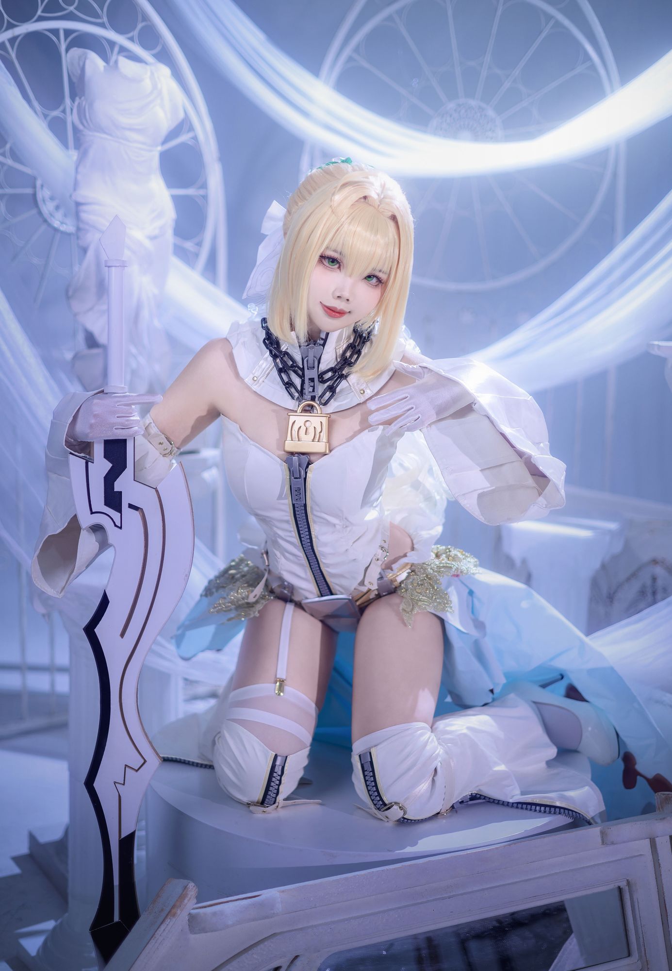 No.526 - 「墨色的团子_墨舒」FGO 尼禄 [15P]-coswz-cos王者