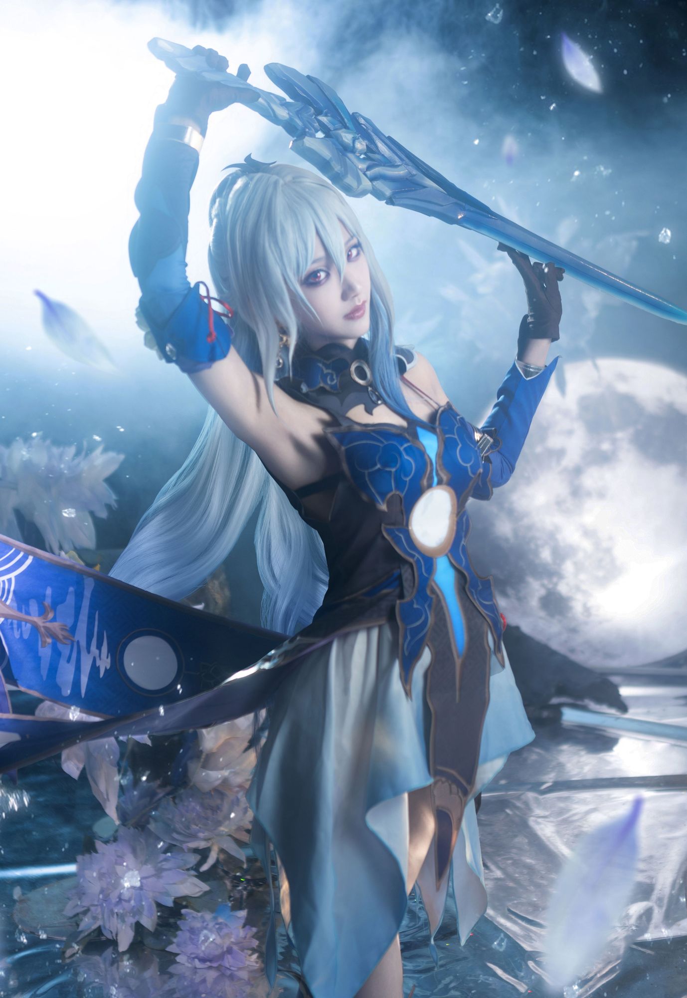 No.527 - 「风眠眠w」星穹铁道 镜流姐姐 [9P]-coswz-cos王者