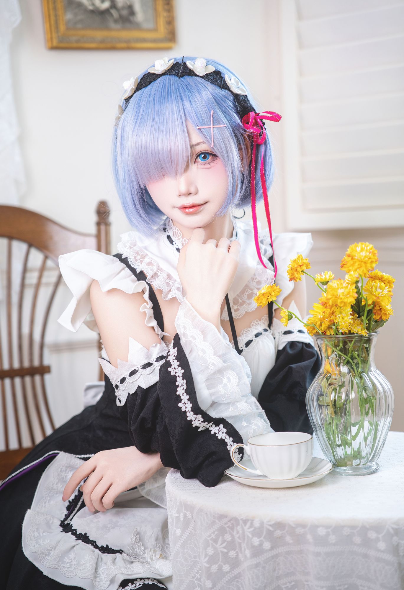 No.530 - 「SASA小麋鹿」蕾姆 [18P]-coswz-cos王者