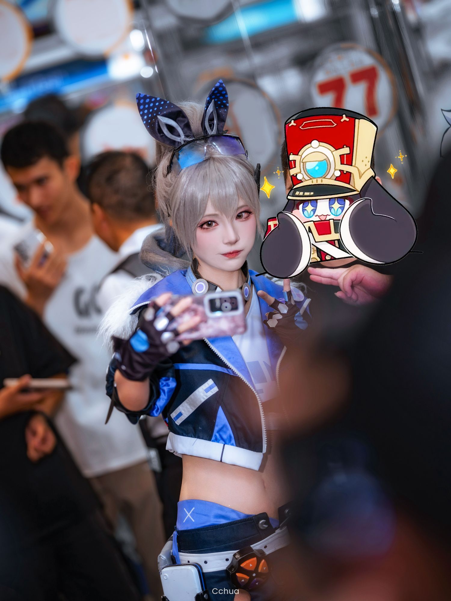 图片[2]-No.539 – 「河野華」萤火虫动漫游戏嘉年华 银狼 [17P]-coswz-cos王者