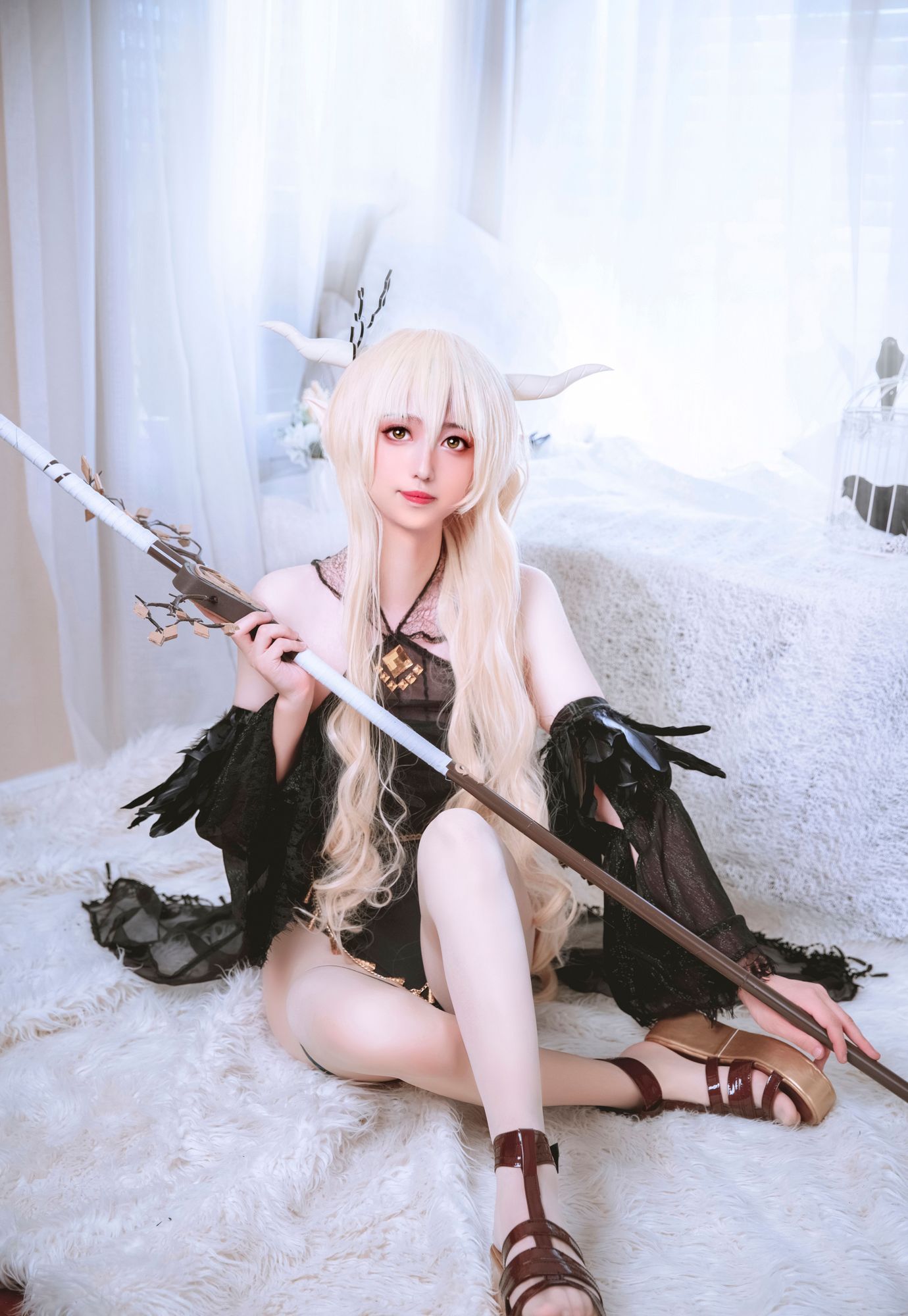 No.540 - 「葡萄糖_Glucose」静谧午夜闪灵 [9P]-coswz-cos王者