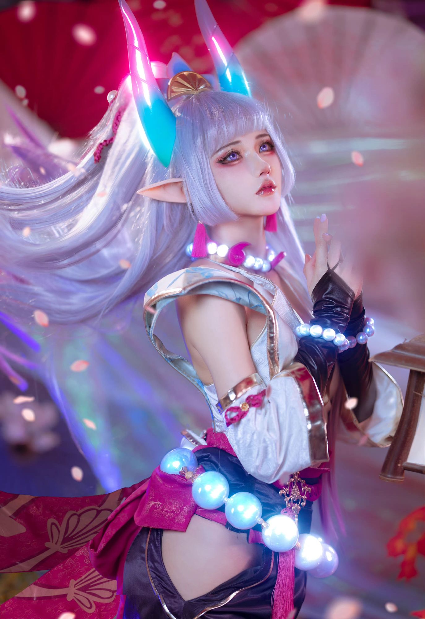 No.543 - 「努力的十八魔」灵魂莲华辛德拉 [11P]-coswz-cos王者