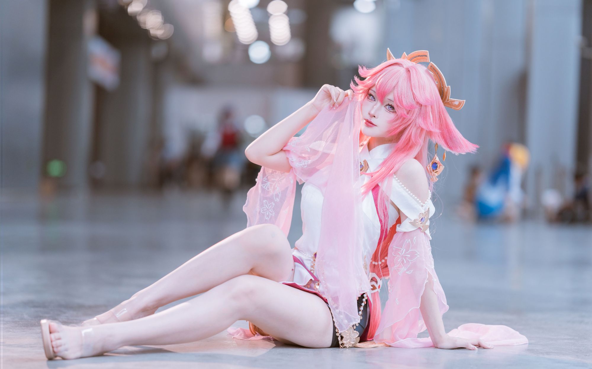 图片[2]-No.548 – 「Maki小姬」原神 八重神子 [11P]-coswz-cos王者