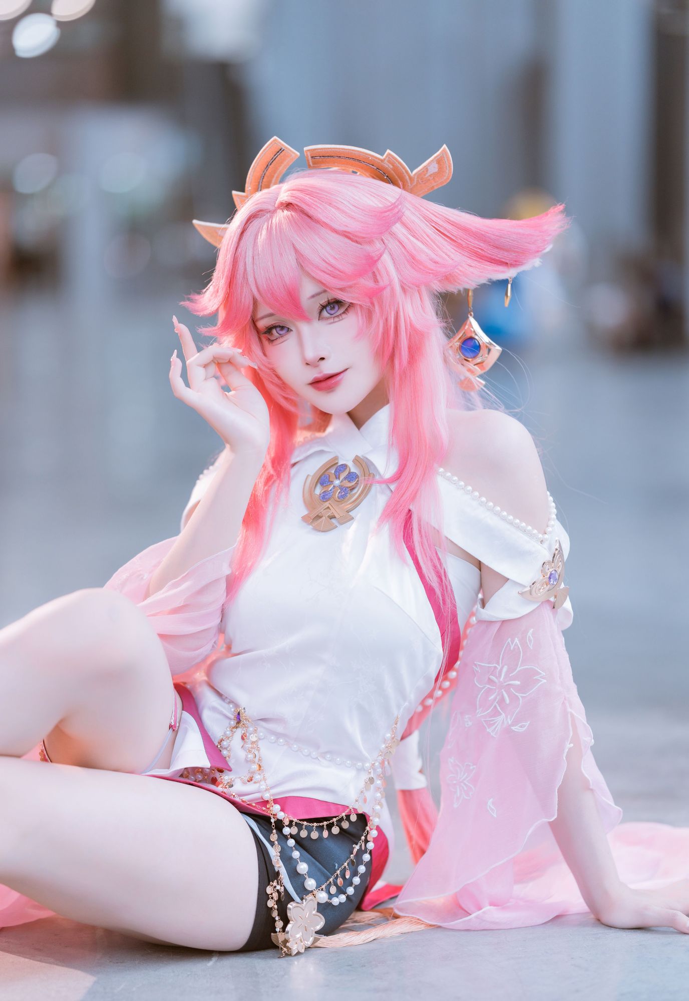 No.548 - 「Maki小姬」原神 八重神子 [11P]-coswz-cos王者