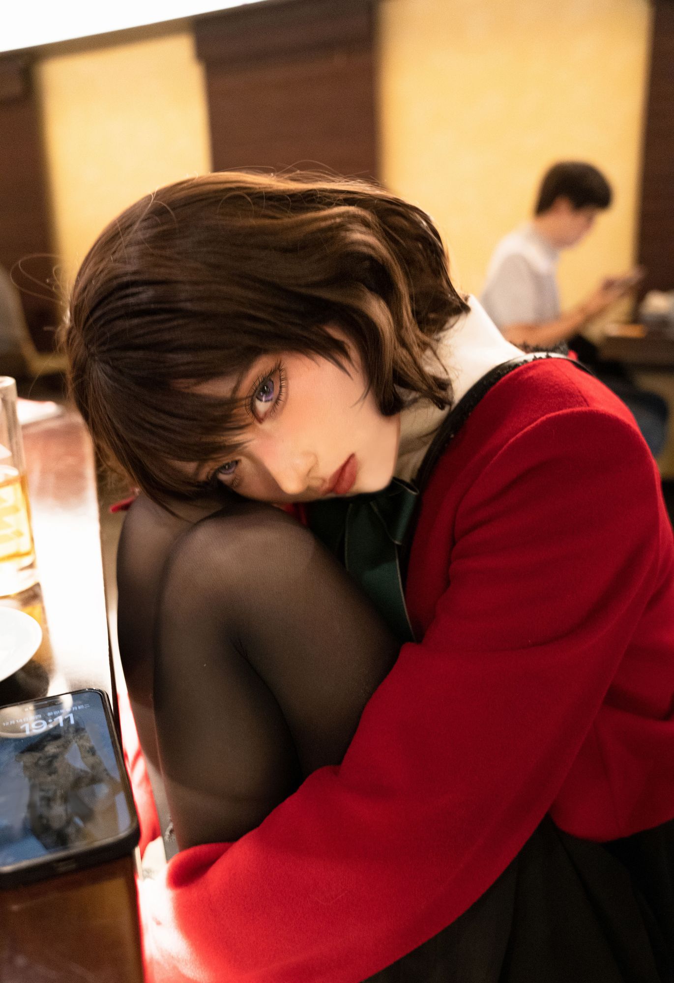 图片[3]-No.557 – 「炭烤莉莉黑」桌面少女 冬 林檎 [18P]-coswz-cos王者