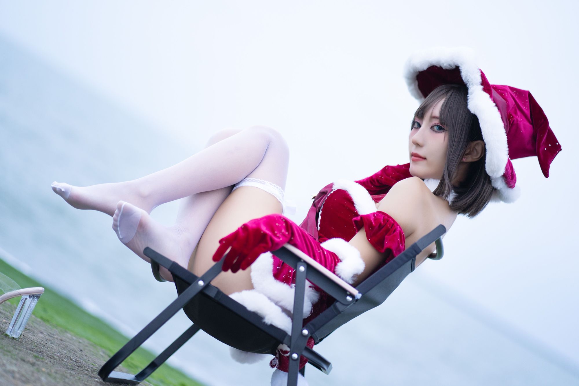 图片[3]-No.588 – 「三水子」圣诞小裙子 [72P]-coswz-cos王者