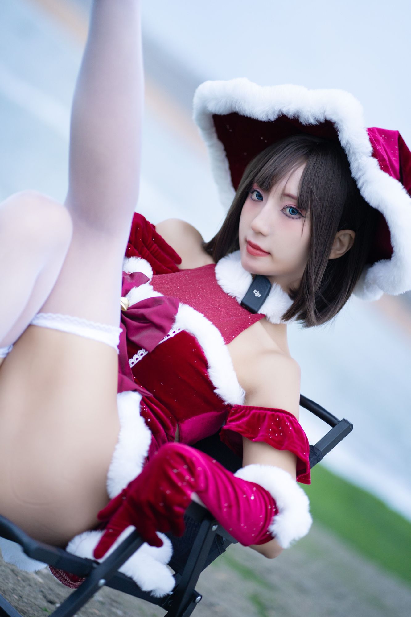 No.588 - 「三水子」圣诞小裙子 [72P]-coswz-cos王者