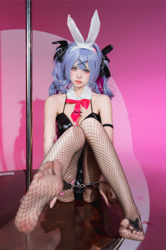 No.590 - 「九柒喵」初音未来 兔子洞 [26P]-coswz-cos王者