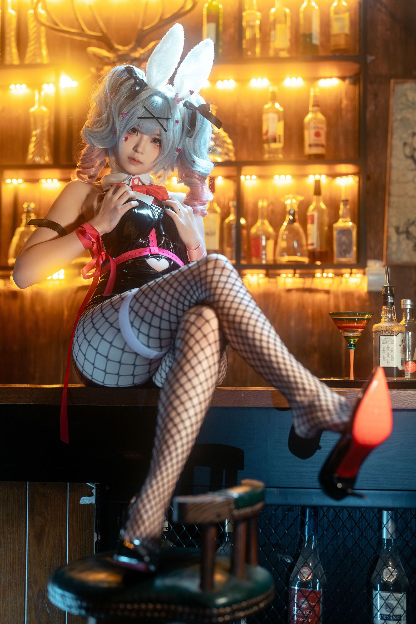 图片[4]-No.593 – 「幼水铃衣」初音未来兔子洞 [80P 1V]-coswz-cos王者