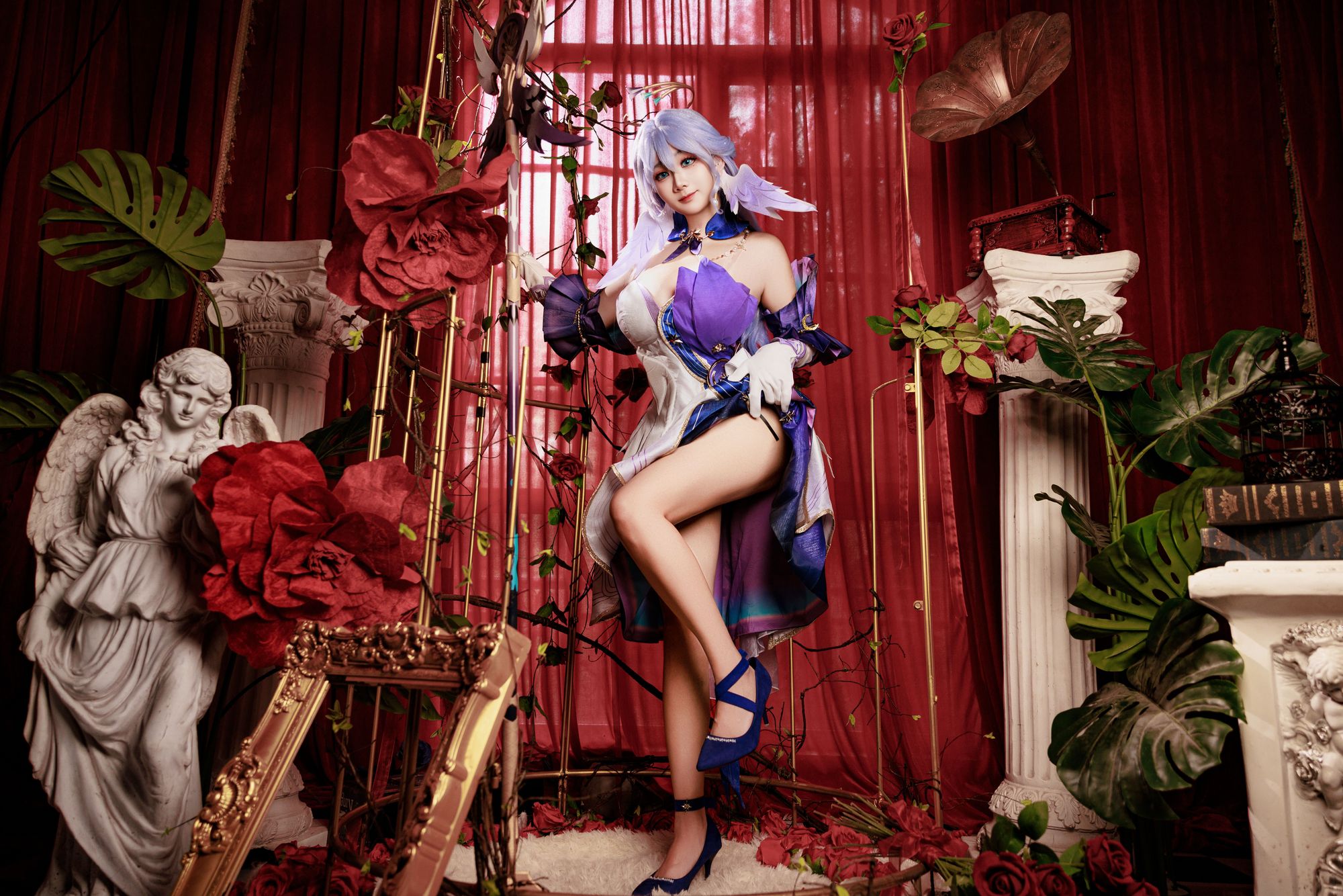 图片[3]-No.595 – 「阿雪雪」知更鸟 [90P 1V]-coswz-cos王者