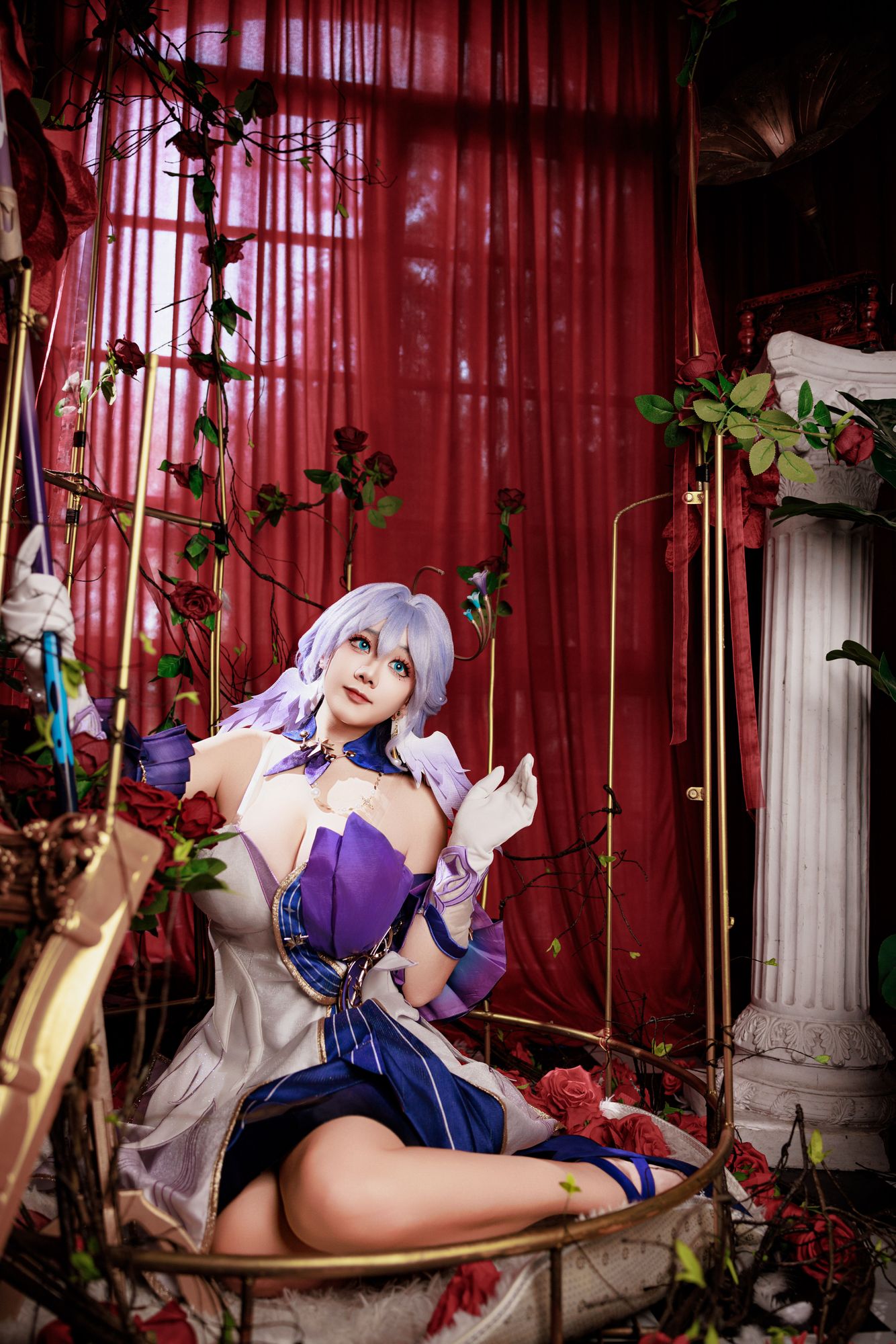 图片[2]-No.595 – 「阿雪雪」知更鸟 [90P 1V]-coswz-cos王者