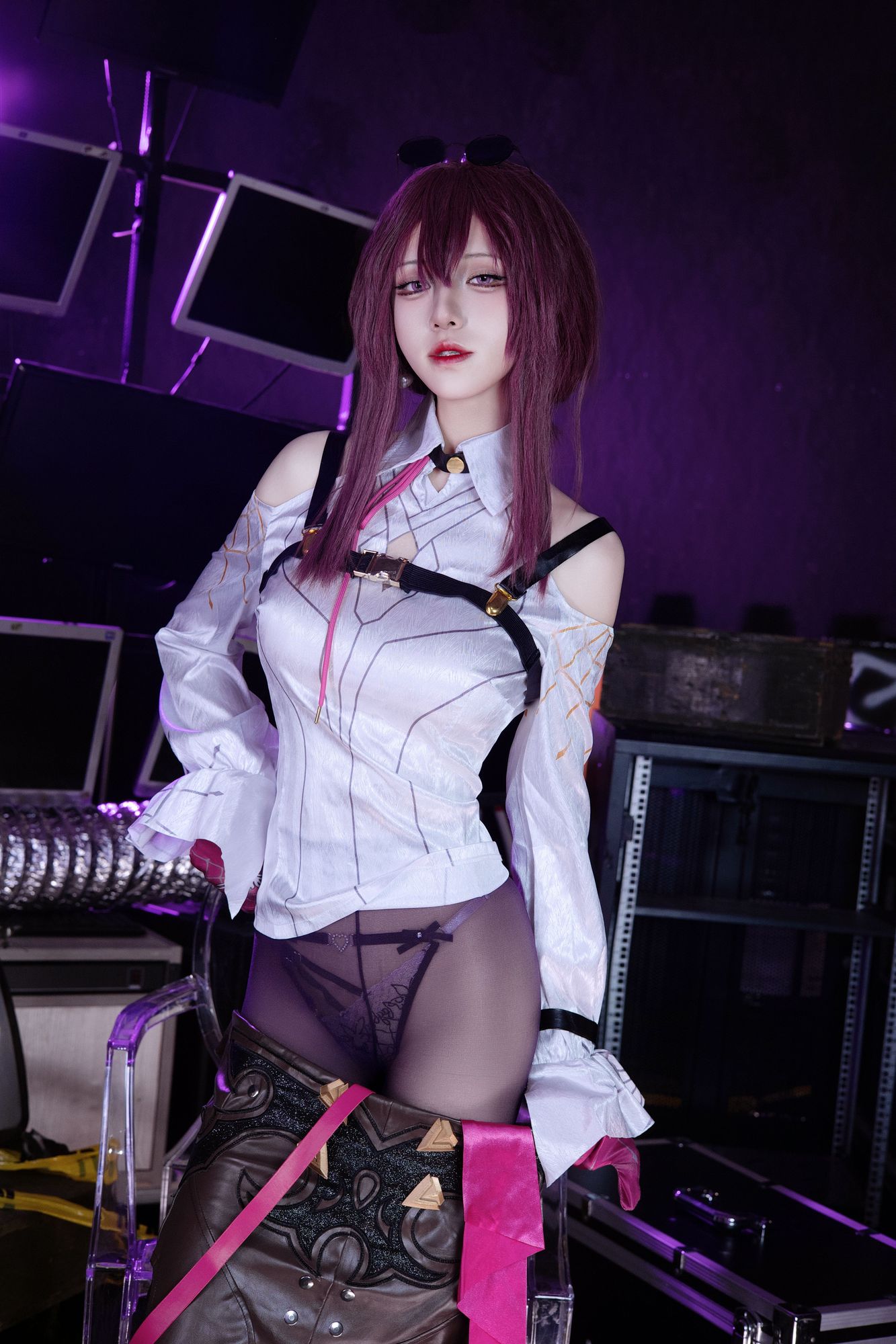 No.605 - 「双木扶苏」崩坏：星穹铁道 卡芙卡 [30P]-coswz-cos王者