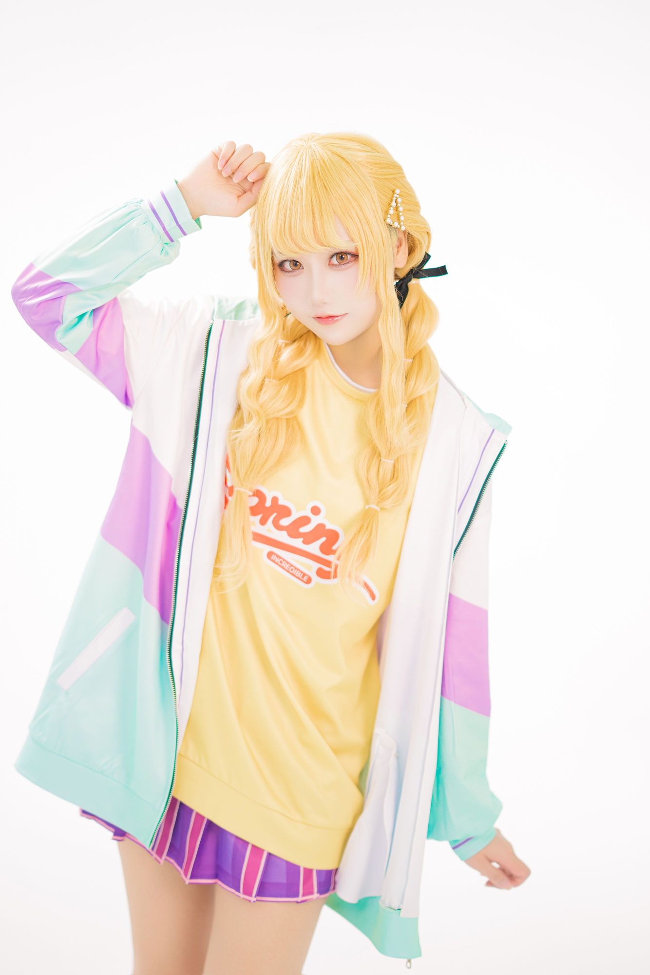 图片[4]-No.047 – 学院偶像大师 藤田言音 [38P]-coswz-cos王者