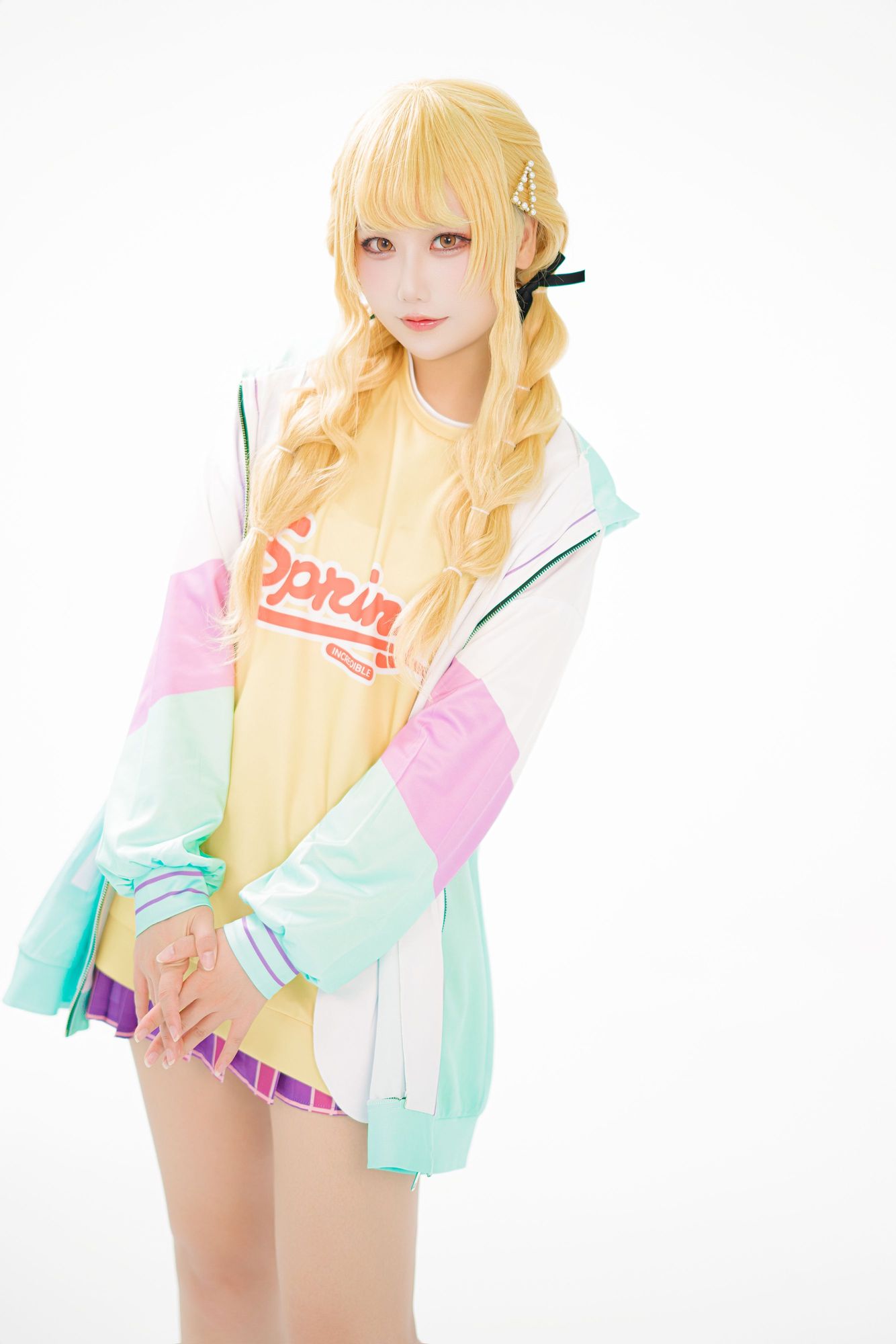 图片[3]-No.047 – 学院偶像大师 藤田言音 [38P]-coswz-cos王者