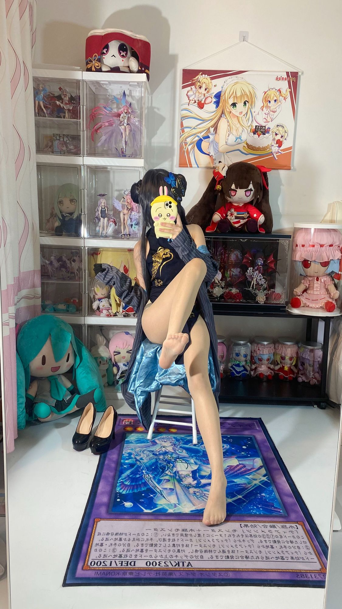 图片[1]-No.006 – 蔚蓝档案 龙华妃咲 [66P 9V]-coswz-cos王者