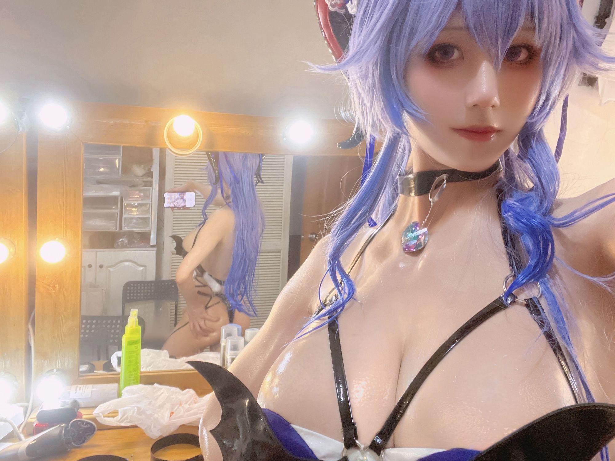 图片[2]-No.011 – 原神 甘雨魅魔 [130P]-coswz-cos王者