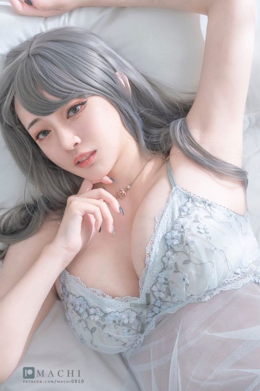 No.014 - 薄纱蕾丝睡裙 [27P]-coswz-cos王者