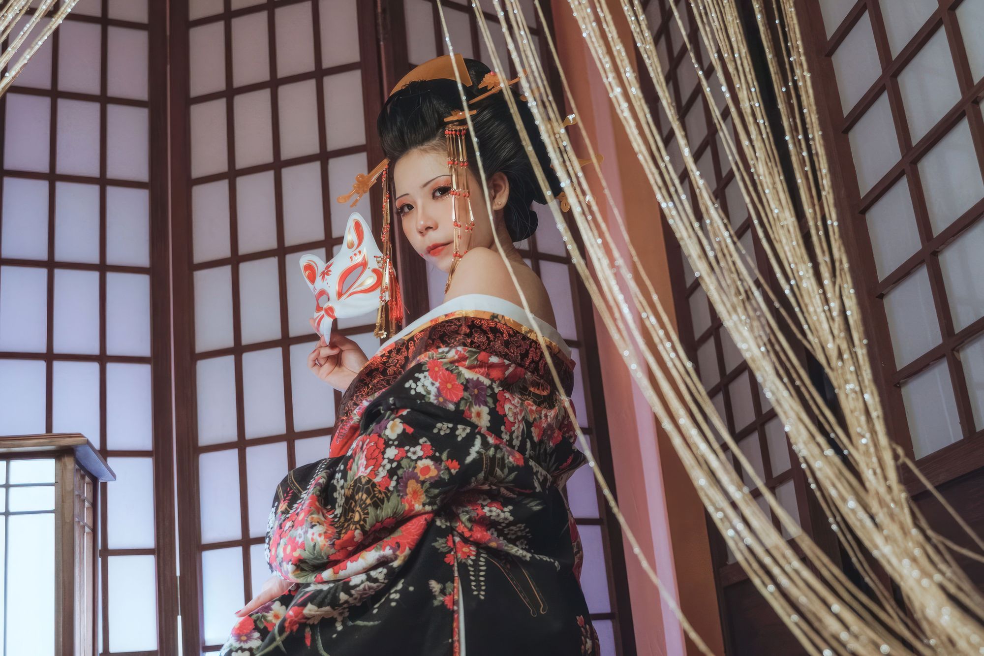 图片[2]-No.028 – 花魁 [15P]-coswz-cos王者