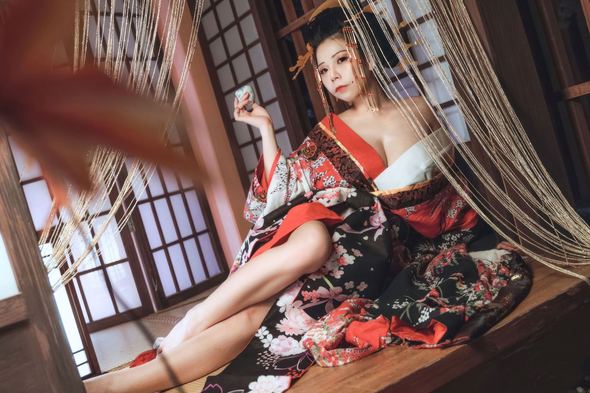 图片[6]-No.028 – 花魁 [15P]-coswz-cos王者