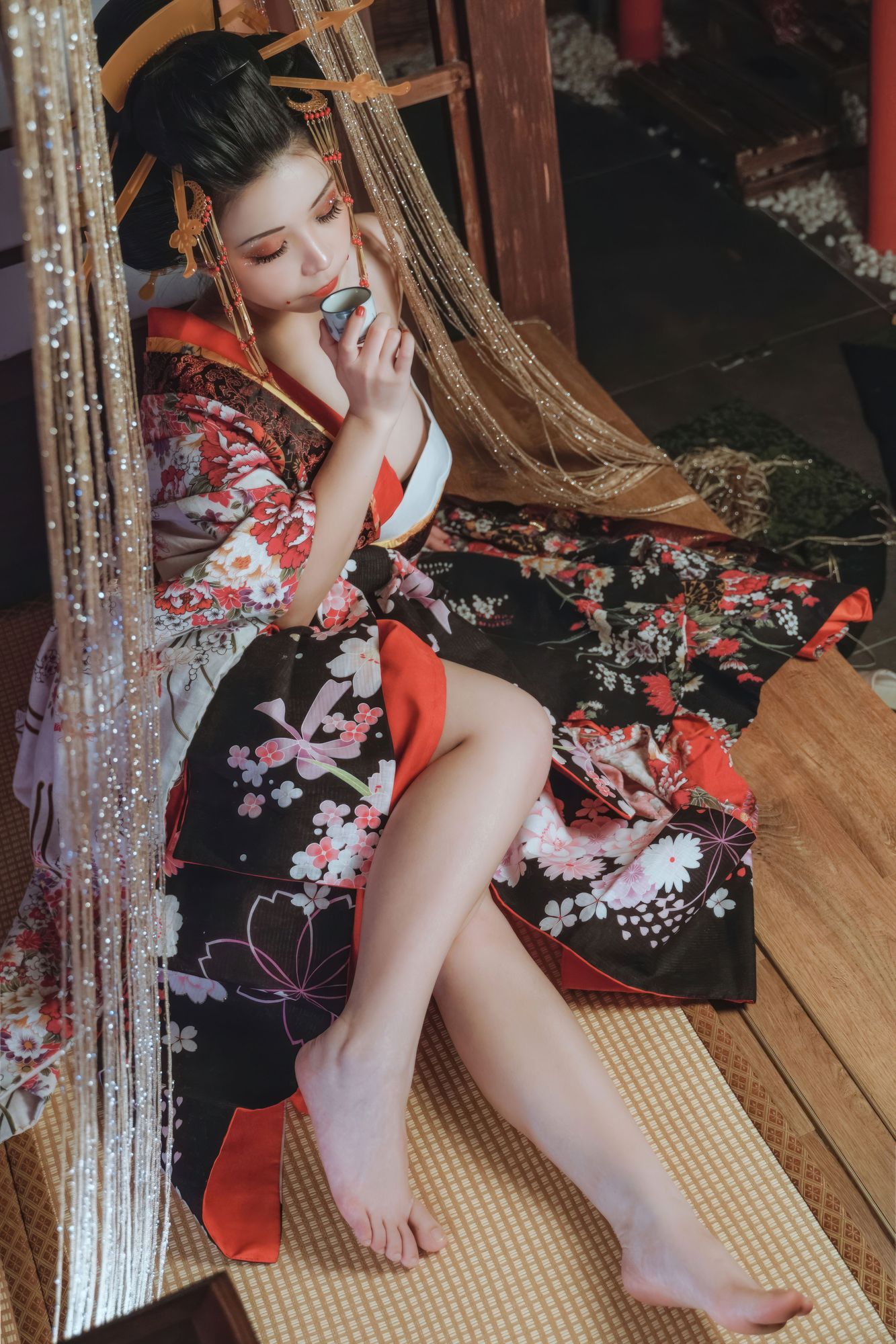 图片[4]-No.028 – 花魁 [15P]-coswz-cos王者