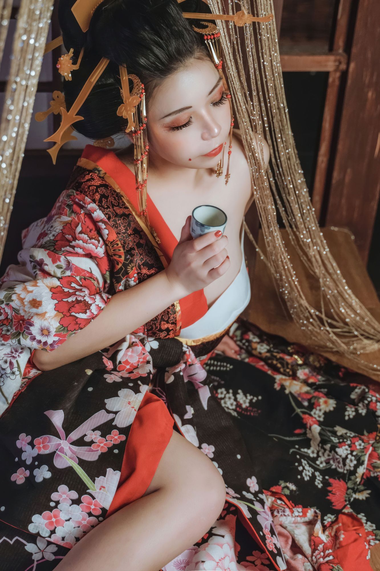 图片[5]-No.028 – 花魁 [15P]-coswz-cos王者
