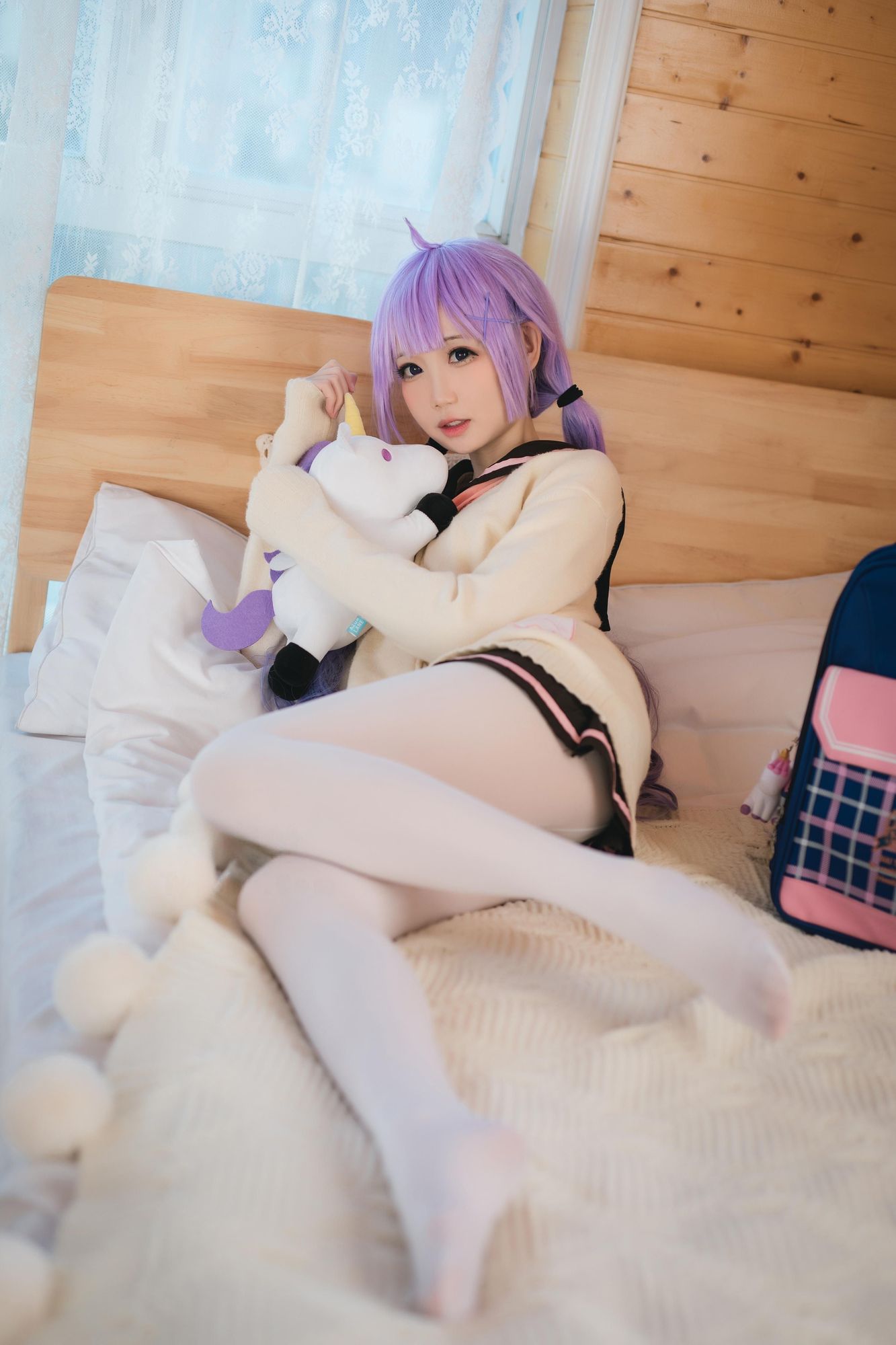 图片[3]-No.052 – 碧蓝航线 独角兽 JK制服 [21P]-coswz-cos王者