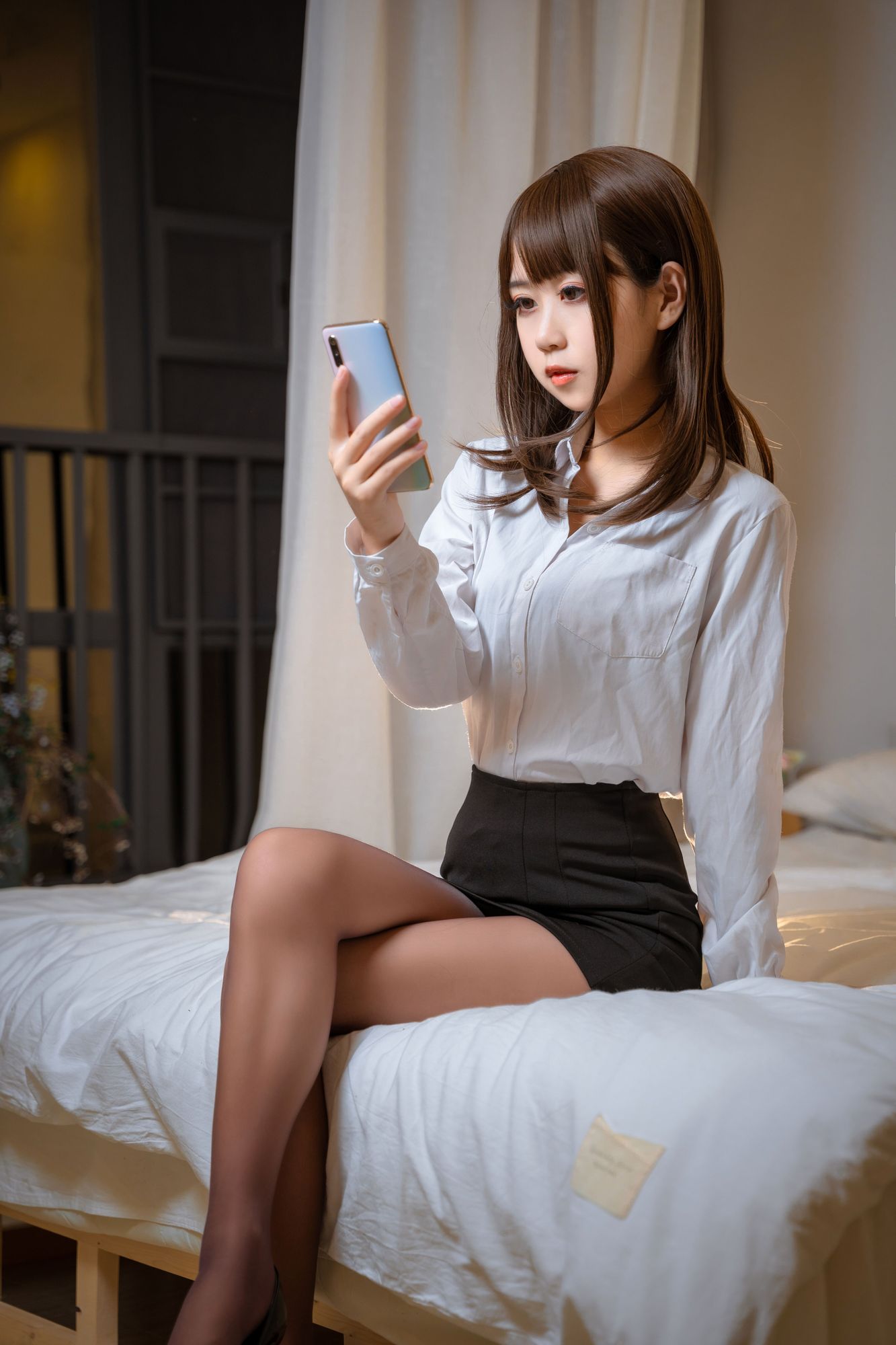 图片[24]-No.058 – 开裆丝袜OL [26P]-coswz-cos王者