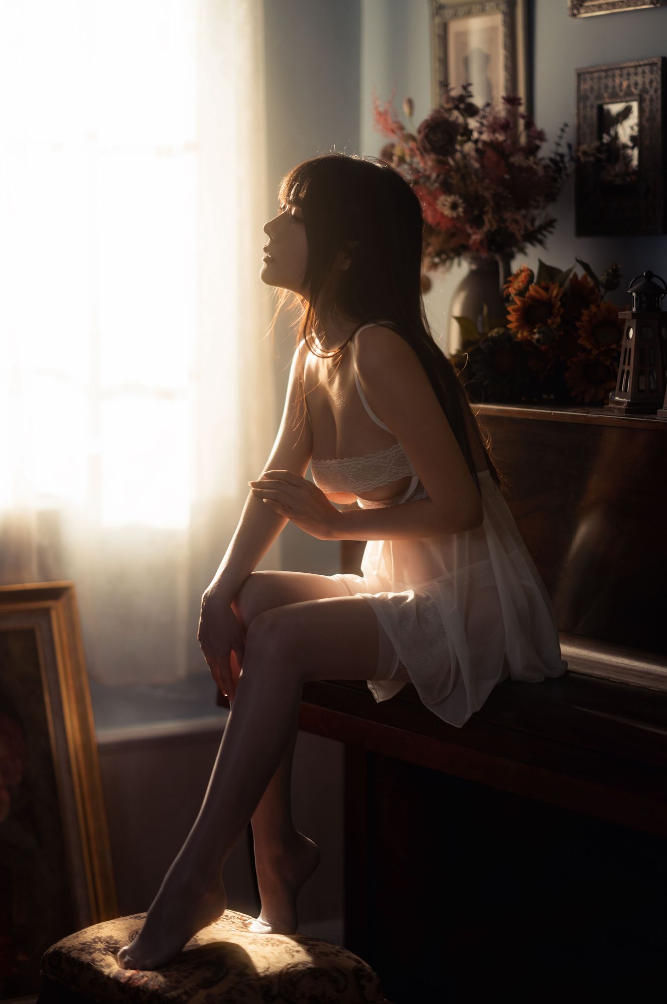 图片[6]-No.067 – 舰长图 白丝纱裙 [10P 1V]-coswz-cos王者