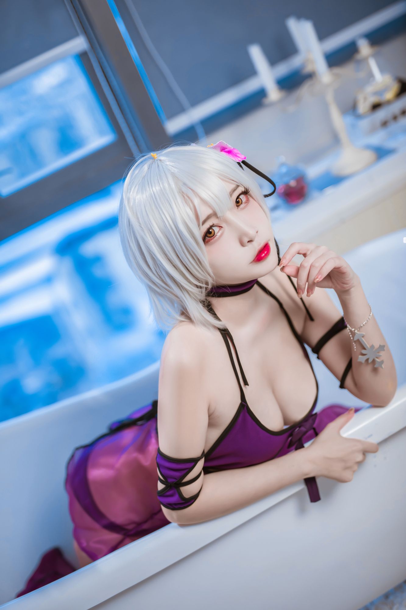 图片[27]-No.188 – Fate 黑贞德泳装 [40P]-coswz-cos王者