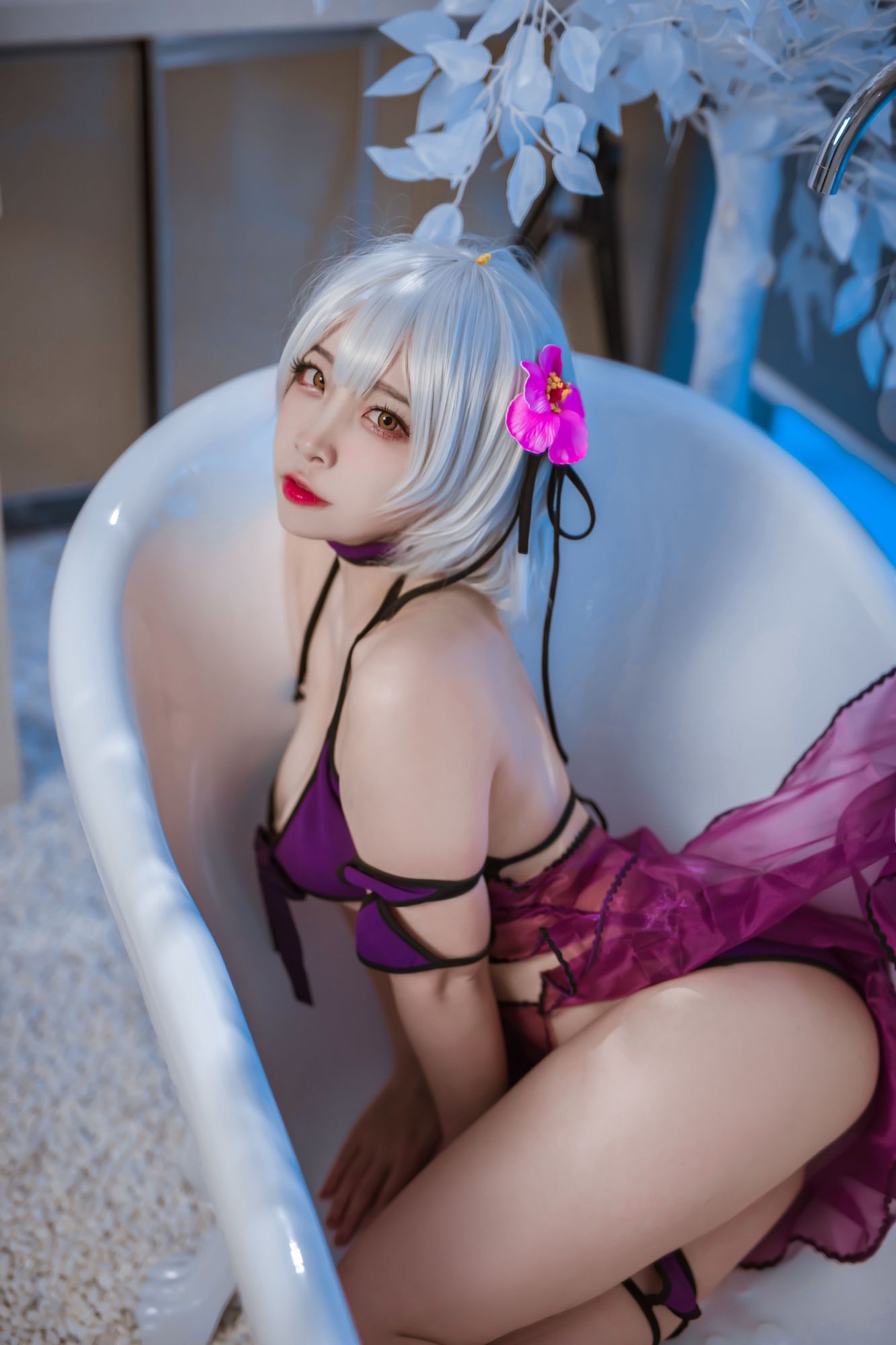 图片[3]-No.188 – Fate 黑贞德泳装 [40P]-coswz-cos王者