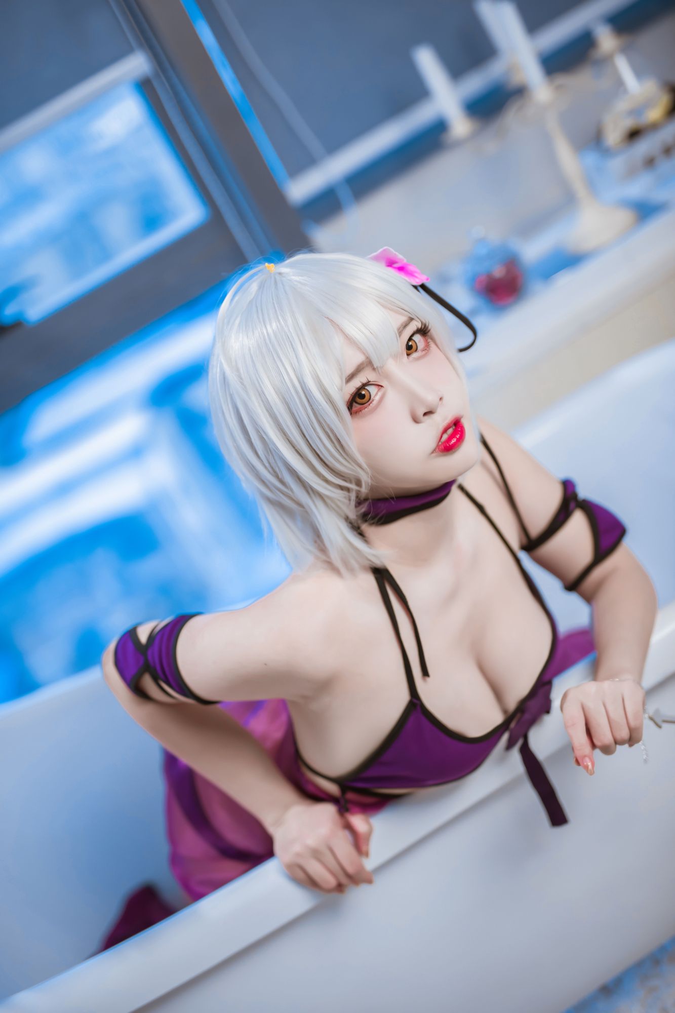 图片[2]-No.188 – Fate 黑贞德泳装 [40P]-coswz-cos王者