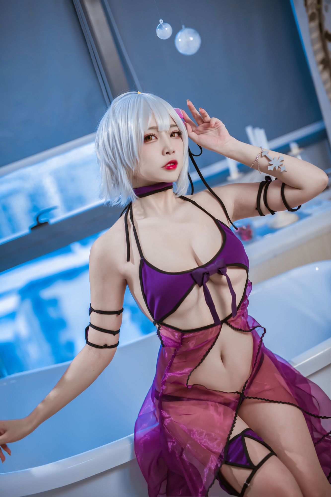 图片[9]-No.188 – Fate 黑贞德泳装 [40P]-coswz-cos王者