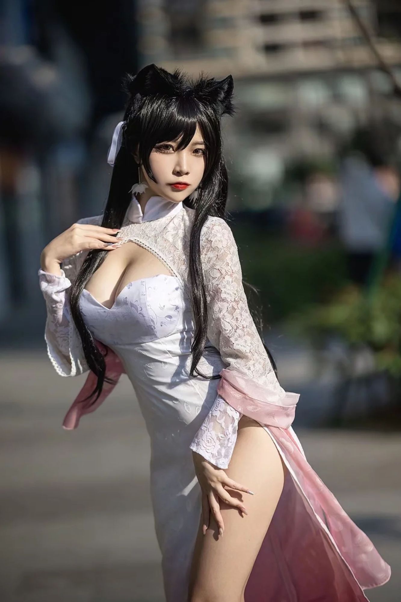 图片[10]-No.191 – 碧蓝航线 爱宕旗袍 [18P]-coswz-cos王者