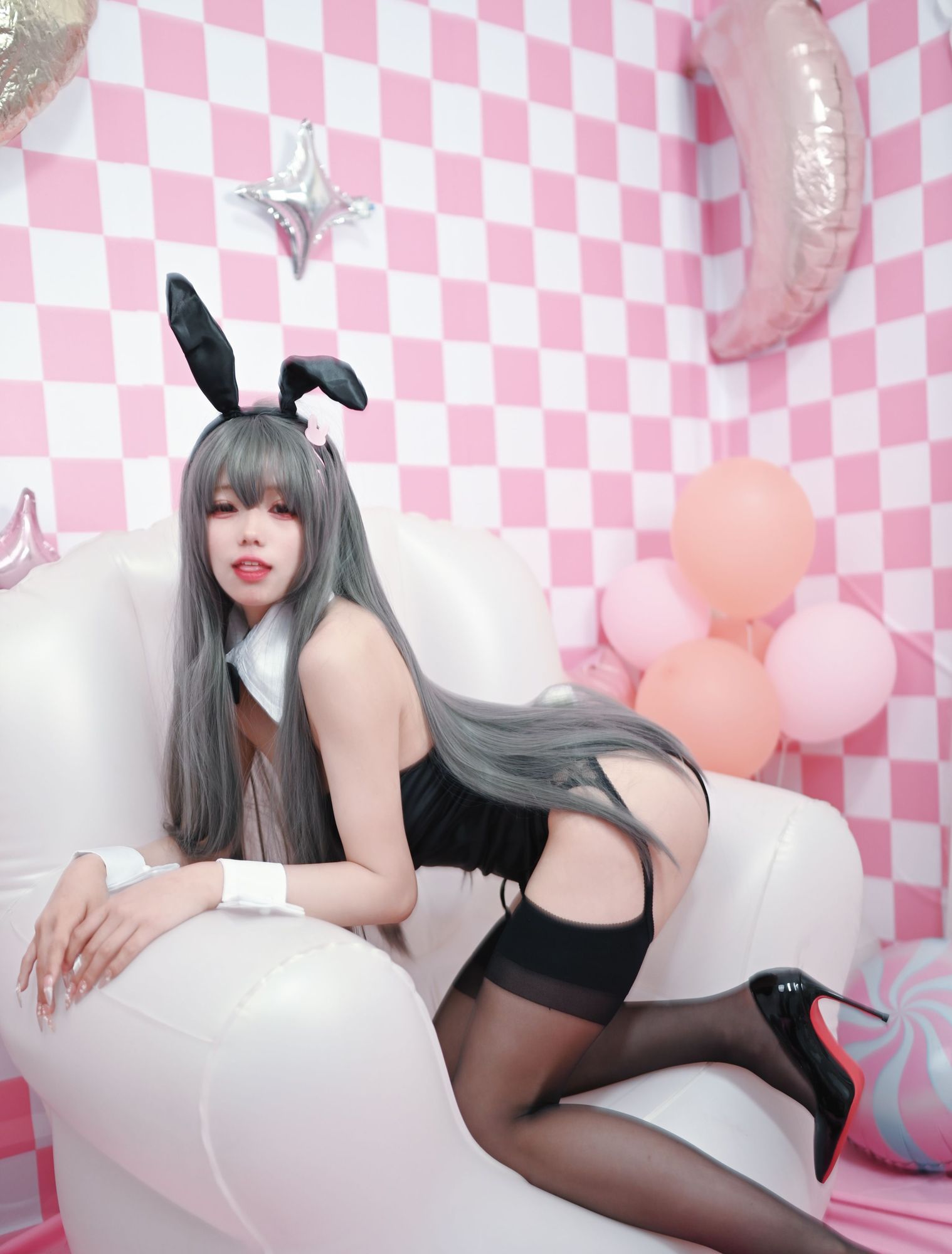 图片[2]-No.017 – 樱岛麻衣 兔女郎 [6P]-coswz-cos王者