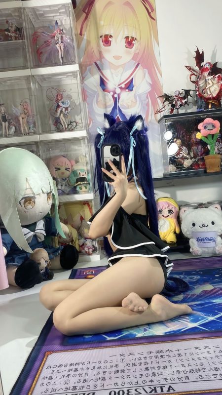 No.020 - 蔚蓝档案 黑见茜香 [119P]-coswz-cos王者