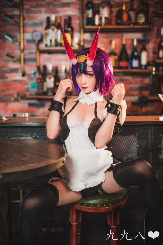 No.023 - FGO 酒吞女仆 [70P]-coswz-cos王者