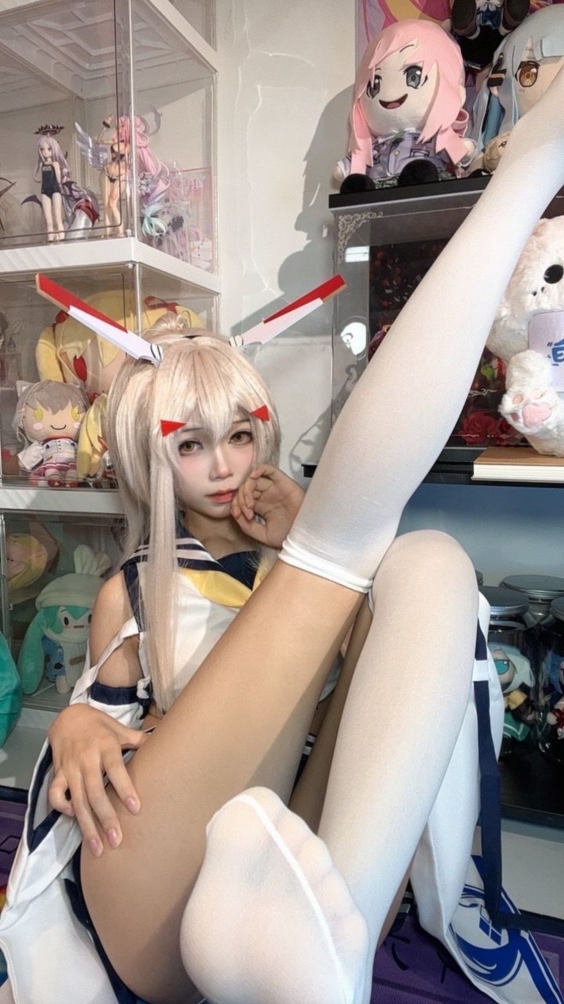 图片[128]-No.026 – 碧蓝航线 绫波 [128P 26V]-coswz-cos王者