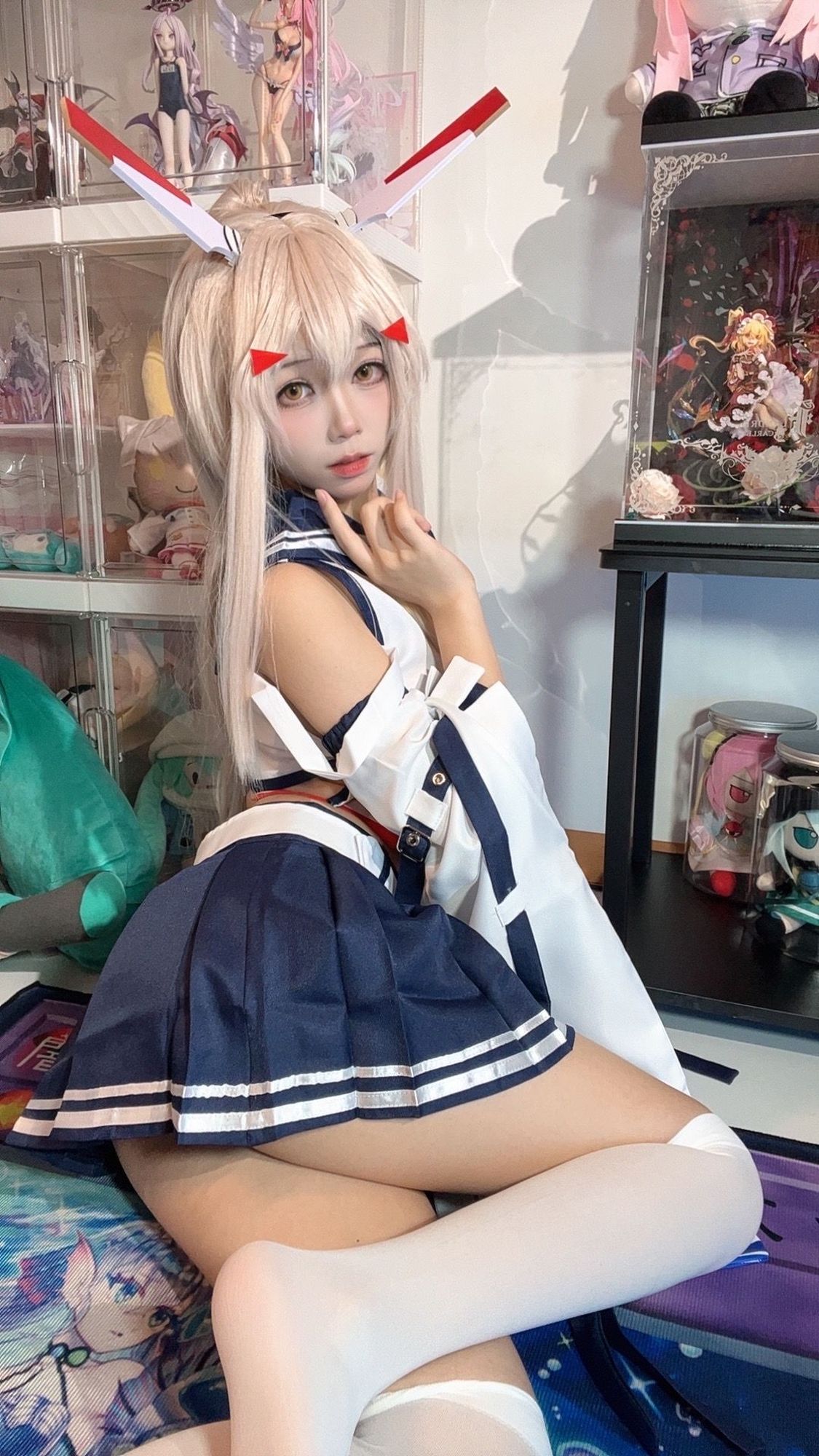 图片[126]-No.026 – 碧蓝航线 绫波 [128P 26V]-coswz-cos王者