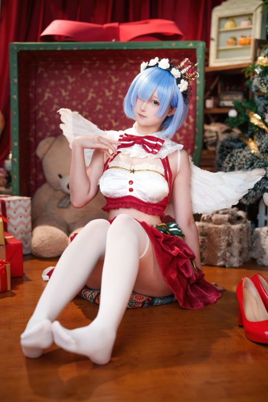 No.027 - 从零开始的异世界生活 蕾姆 圣诞物语 [63P]-coswz-cos王者