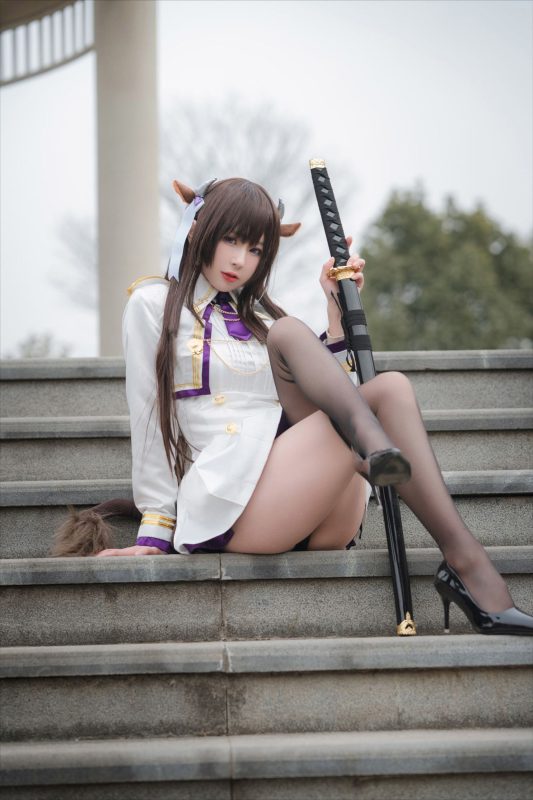 No.030 - 碧蓝航线 樫野 原皮 [30P]-coswz-cos王者